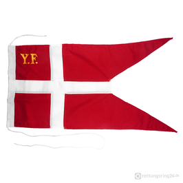 Dänische Yachtflagge 150 g/m² - genäht