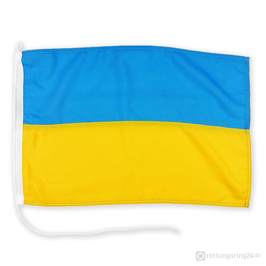 Bootsflagge Ukraine