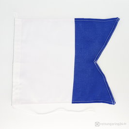 Flaggenalphabet Signalflagge A (Alpha / Anton) 155 g/m² / 30x36cm