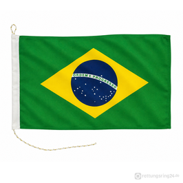 Bootsflagge / Gastlandflagge Brasilien - 155 g/m²