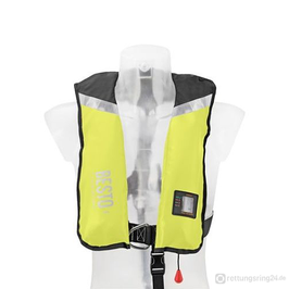 Automatik-Rettungsweste Besto Professional Wipe Clean 300N - Gelb