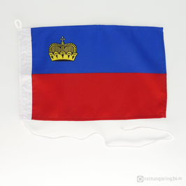Bootsflagge / Gastlandflagge Liechtenstein 155 g/m²