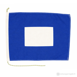 Signalflagge P - 30x36 cm - 155 g/m²