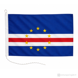Bootsflagge / Gastlandflagge Kap Verde - 155 g/m²