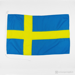 Bootsflagge Schweden 155 g/m² - genäht