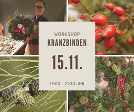 Workshop - Kranzbinden 15.11.2025