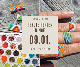 Workshop - Peyote Perlen Ringe 09.01.2026