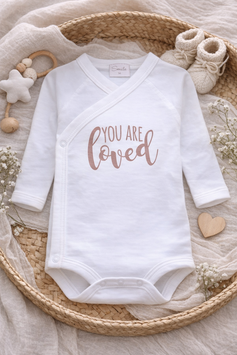 Body  You are Loved - goldrosé/hellrosa/eisblau/navyblau