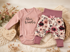 Kuschelset chlisäs Wunder Flowers altrosa 56