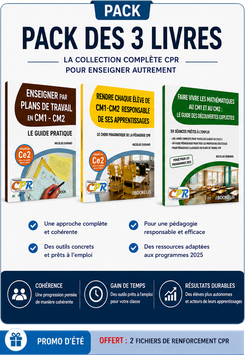PACK LES 3 LIVRES