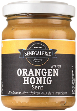 Orangen-Honig Senf