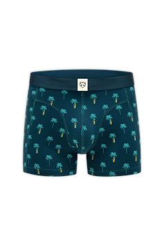 a-dam Boxer-Brief gemustert blau