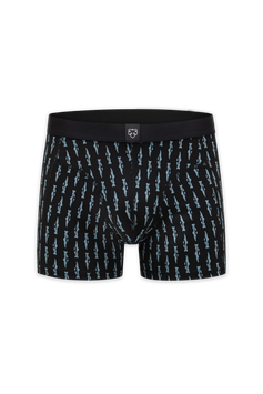 a-dam Boxer-Brief gemustert schwarz