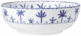 Sultan's Garden Blue Large Coupe Bowl 23cm 2Ltr, IMBALLO DA 6 PEZZI, 82124AND0150A
