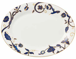 William Edwards WE Makira Makira Misc Oval Tray 36.5cm x 27.5cm CONFEZIONE DA 6 PEZZI 82135AND0322