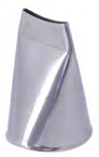 BOCCHETTE PIATTE, Ø 3,2 x H 4,5 cm , 20 x 2 mm ,  confezione 1 pz . 2117.20