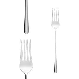 TULISSA FORCHETTA DA TAVOLA , 20,5 cm x 5,5 mm , confezione da 12 pz. 140121