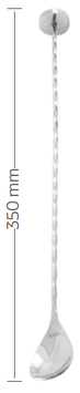 BAR SPOON FULL DISK 35CM./CUCCHIAIO CON DISCO IN ACCIAIO INOX 35 CM