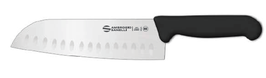 COLTELLO SANTOKU, LAMA ALVEOLATA
