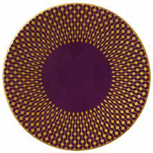 William Edwards WE Jewel Amethyst Jewel Amethyst Snipe Plate 15cm IMBALLO DA 12 PEZZI 82116AND0472
