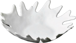 COPPA GOCCIA SPLASH BIANCO 5MM DIAMETRO 30 CM. MAT