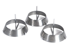 Set 3 Anelli Acciaio Inox