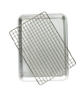 Teglia con Griglia antiaderente 33X24,5 H 2,8
