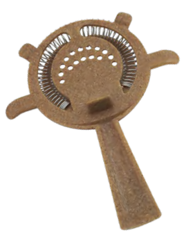 BAR STRAINER 4 PRONG IN MIX WOOD/ FILTRO A 4 LINGUETTE IN MIX WOOD