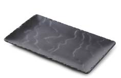 BASALT PIATTO RETTANGOLARE 22X14 CM, IMBALLO DA 4 PEZZI, 661473