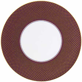 William Edwards WE Jewel Amethyst Jewel Amethyst Snipe Plate 31cm IMBALLO DA 6 PEZZI 82116AND0478