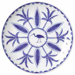 Sultan's Garden Blue Coupe Plate 16.5cm, IMBALLO DA 12 PEZZI, 82124AND0421V1