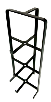 ALZATA GRANDE NERO OPACA DALILA, DIAMETRO 20 CM ALTEZZA 54 CM Supporto-grande