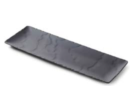 BASALT PIATTO RETTANGOLARE 33X11 CM, IMBALLO DA 4 PEZZI, 661471