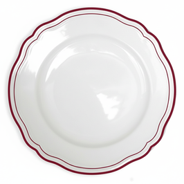 PIATTO PIANO OSTERIA ROSSO