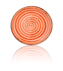 PIATTO PIZZA ARANCIO MATTONE DIAMETRO 33
