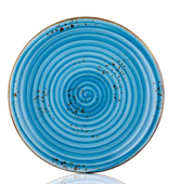 PIATTO PIZZA AZZURRO FIUME DIAMETRO 33