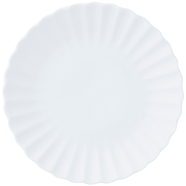 William Edwards Fluted Coupe Plate 21.5cm 82000AND0659