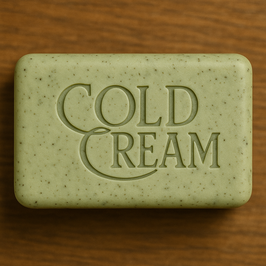 Cold Cream Seife Verbene mit Peeling - zitronig & leicht herb