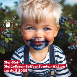 Feiert mit uns die blaue Saison zum Sonderpreis: Heidelbeer mit vielviel Bio-Sheabutter (100g)