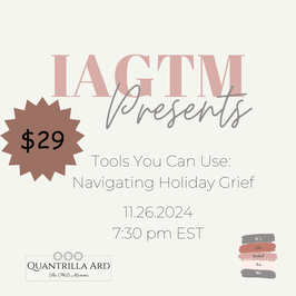 Tools You Can Use: Navigating Holiday Grief