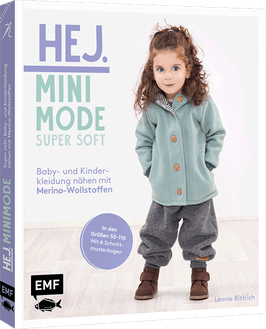 VORBESTELLUNG Hej Minimode - Super soft: Baby- und Kinderkleidung nähen mit Merino-Wollstoffen