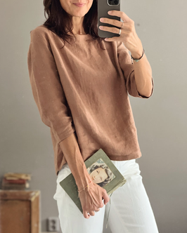 Women's linen loose top HANA (VORBESTELLUNG)