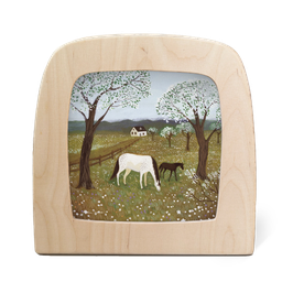2-er Set Silhouetten "Dancing with Hares" und " Spring Frolic"