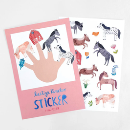 FRAU OTTILIE Kindersticker | Pferde & Ponys