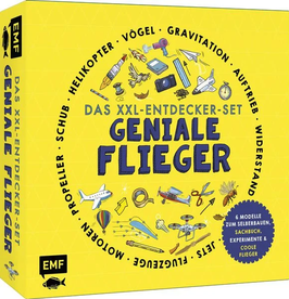 Das XXL-Entdecker-Set – Geniale Flieger: 6 Modelle zum Selberbauen, Sachbuch, Experimente und faszinierende Flugmaschinen