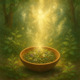 Kräuterteemischung empfangen aus deiner Akashachronik