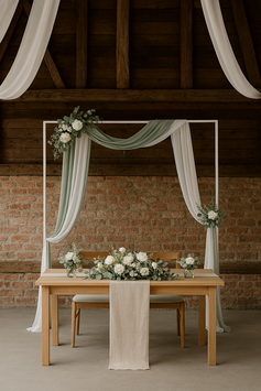 Backdrop weiß (2,4m x 2,4 m)