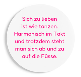 Magnet Text pink 99 Paarfragen