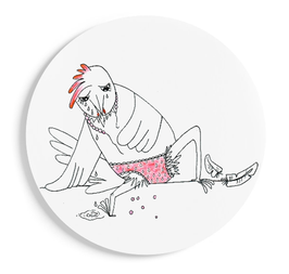 Magnet Huhn 99 garantierte Unglücklichmacher