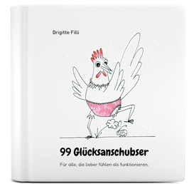 Set Büchlein mit Postkarte 99 Glücksanschubser